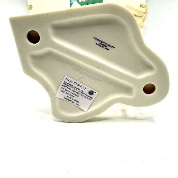 Dept. 56 Snowbabies "Scrapbook Crazy" Item #56.69444 Original Box W/Scrapbook - Picture 6 of 10